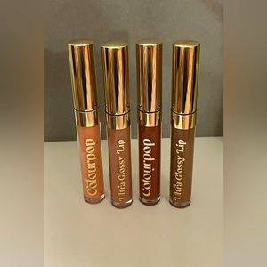 Colourpop lip gloss haul